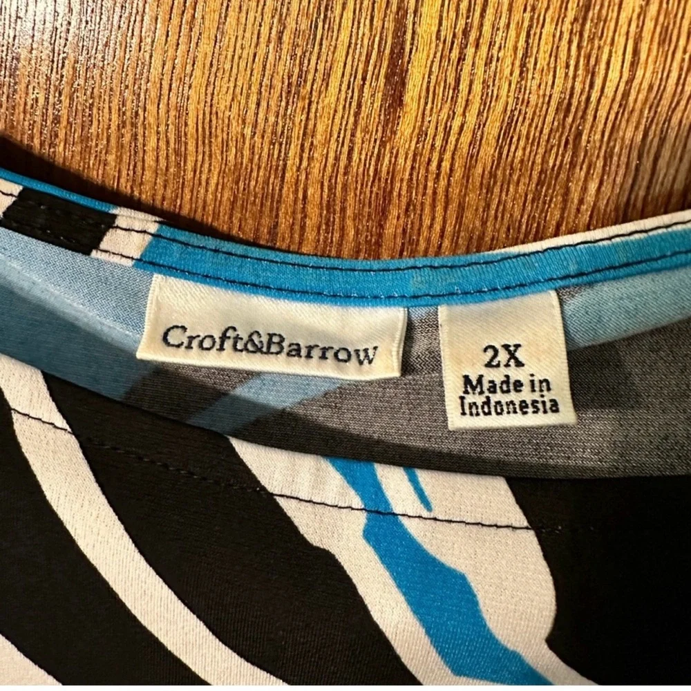 Ladies Croft & Barrow 2XL Top - Picture 2 of 2